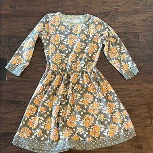Girls Annlren flower dress